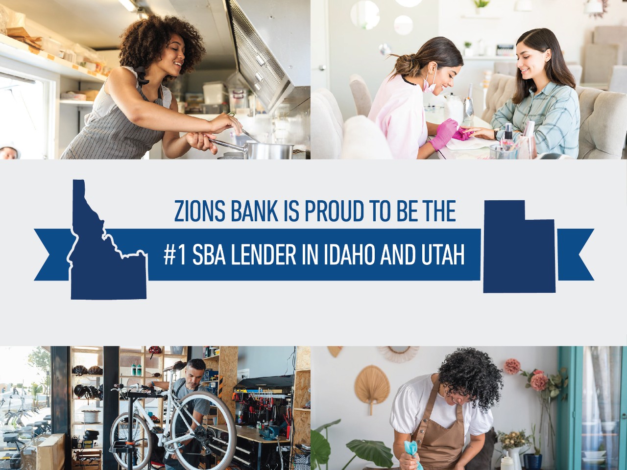 Zions Bank is the top SBA lender in Utah and Idaho